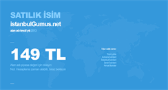 Desktop Screenshot of istanbulgumus.net