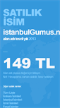 Mobile Screenshot of istanbulgumus.net
